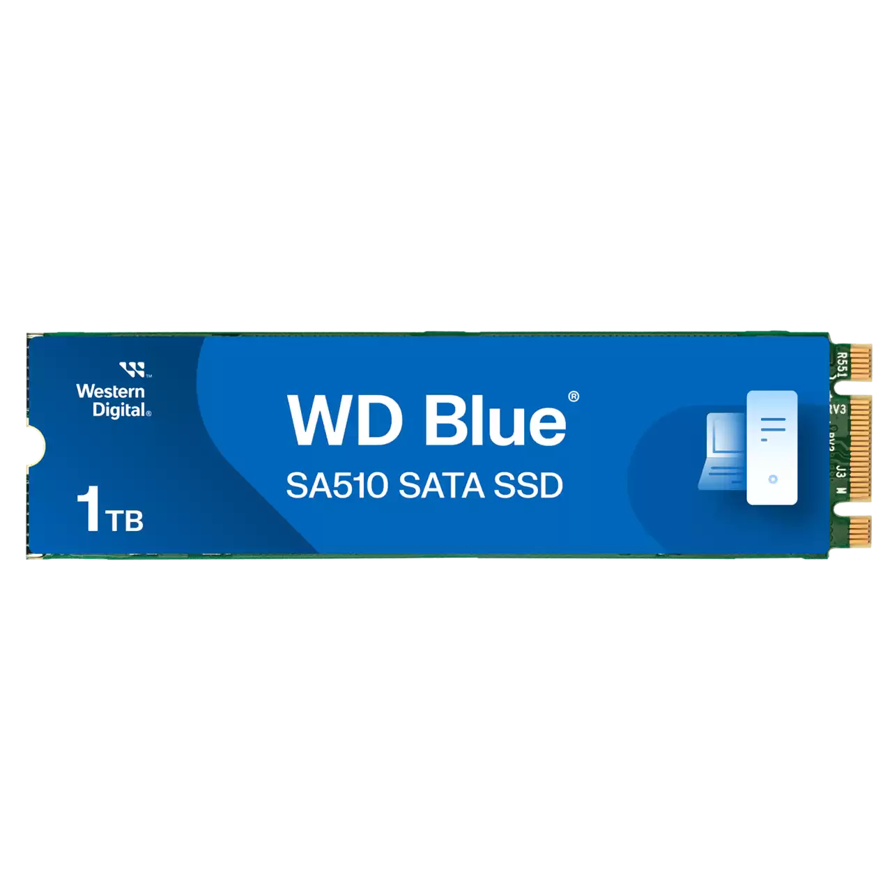 WD Blue SA510 SATA SSD M.2 2280 - 1TB